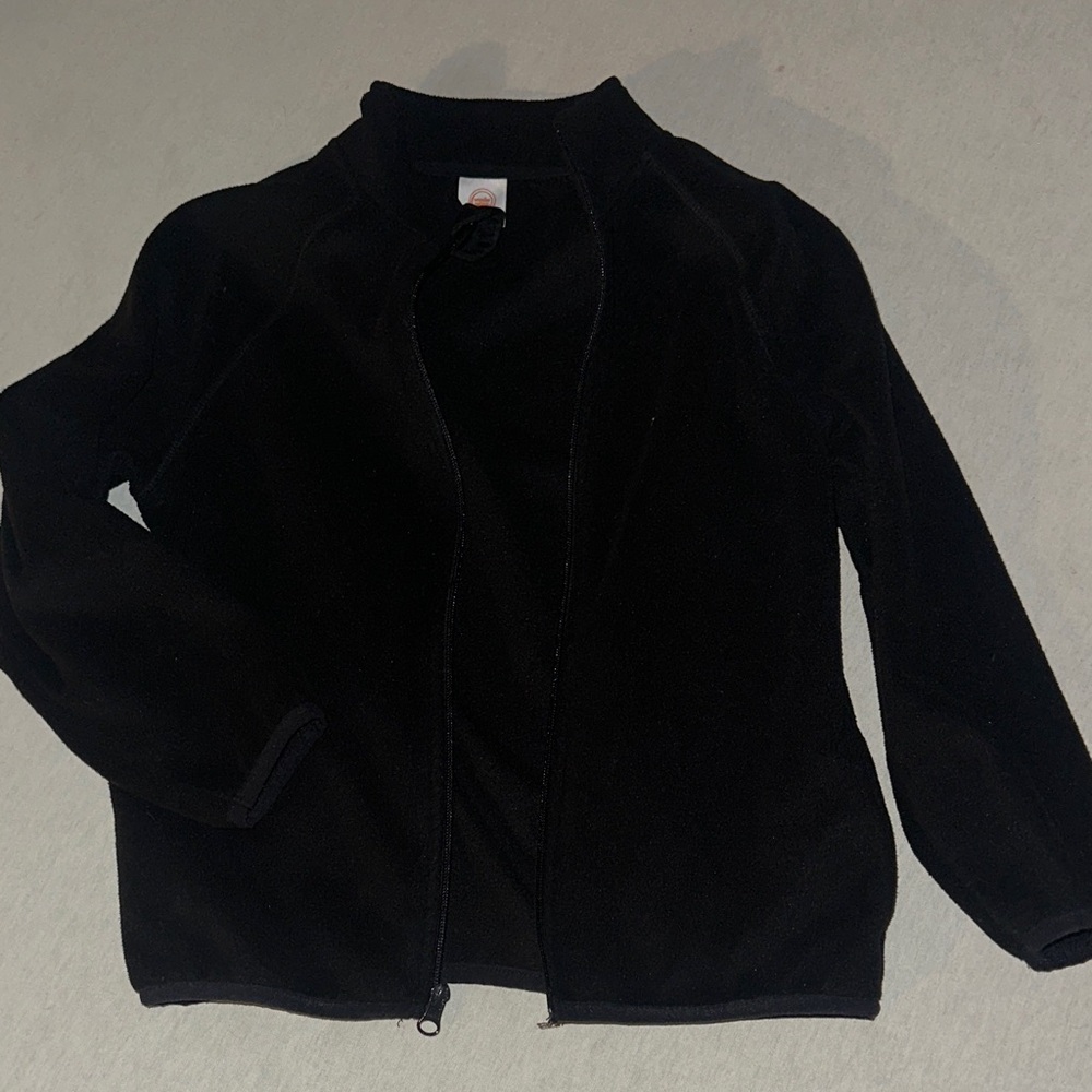 Kids Size 8 Wonder Nation Classic Black Jacket.